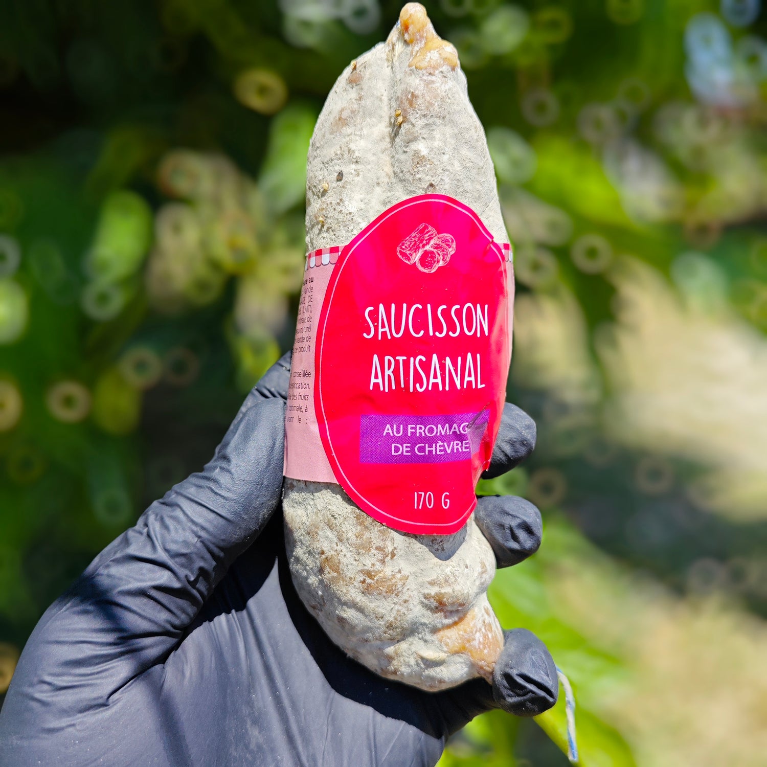 Saucisson sec au fromage de chèvre