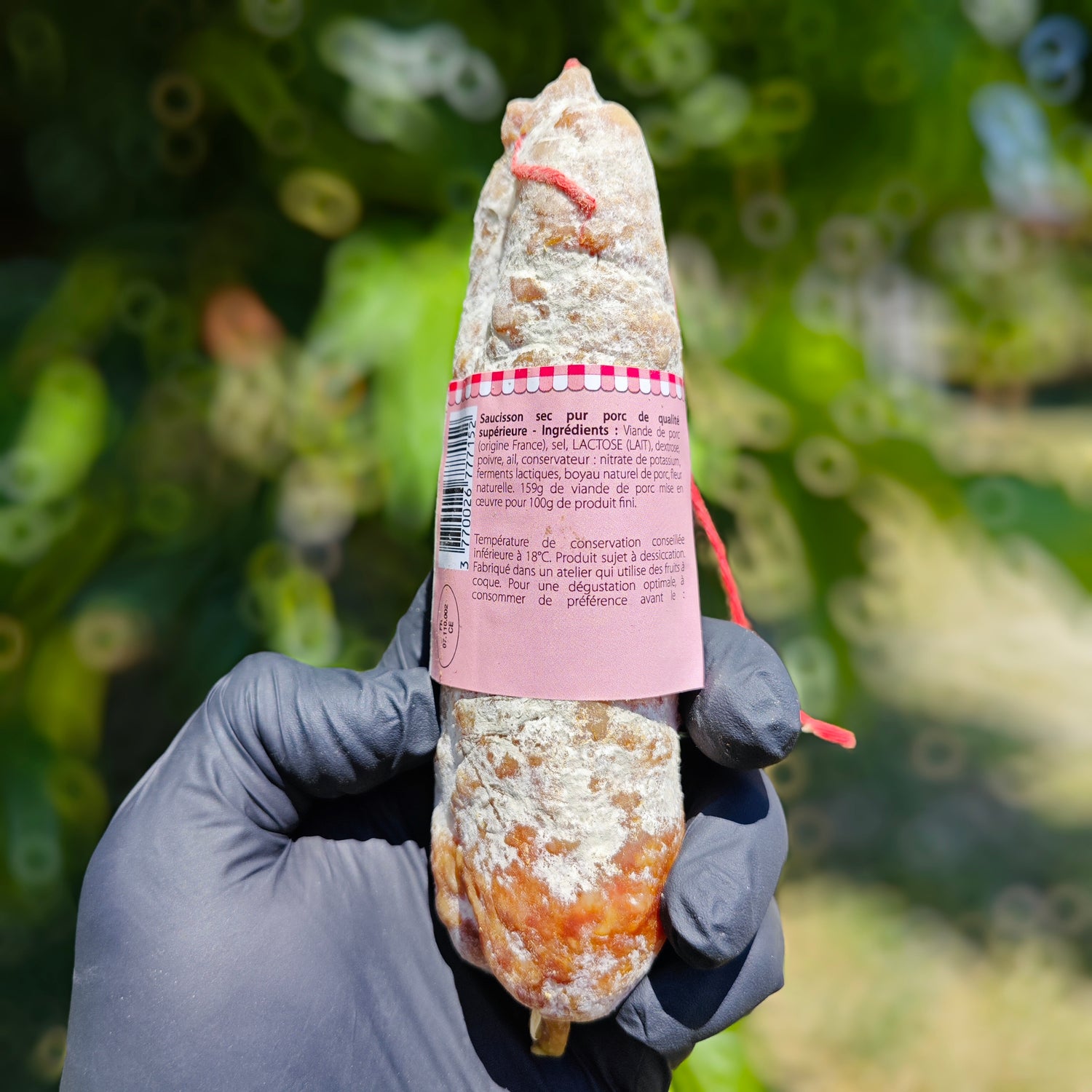 Saucisson sec nature