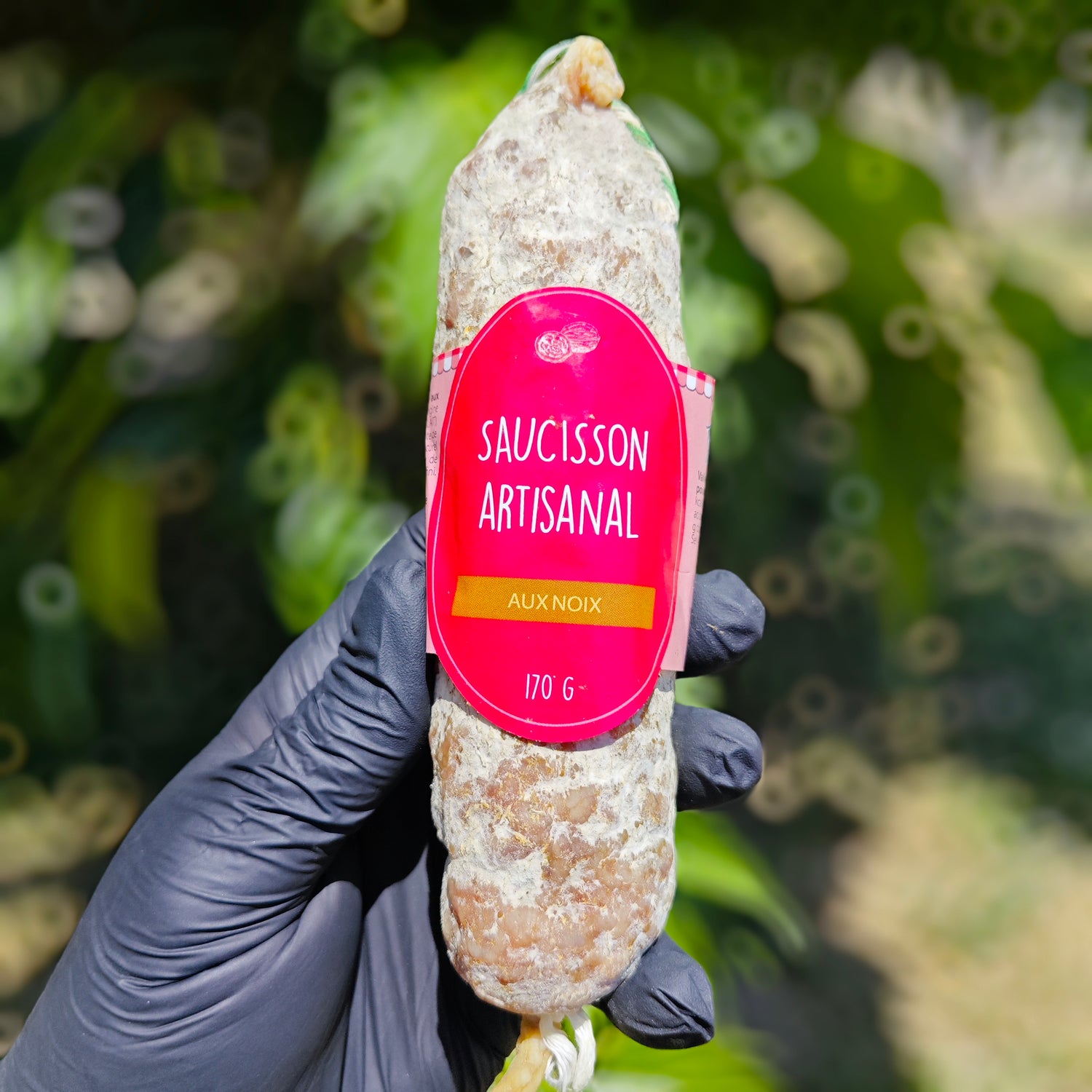 Saucisson sec aux noix