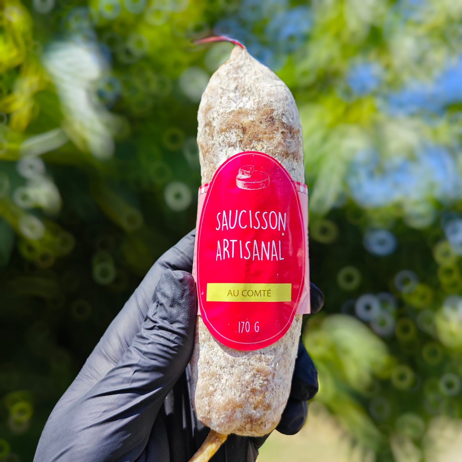 Saucisson sec au Comté