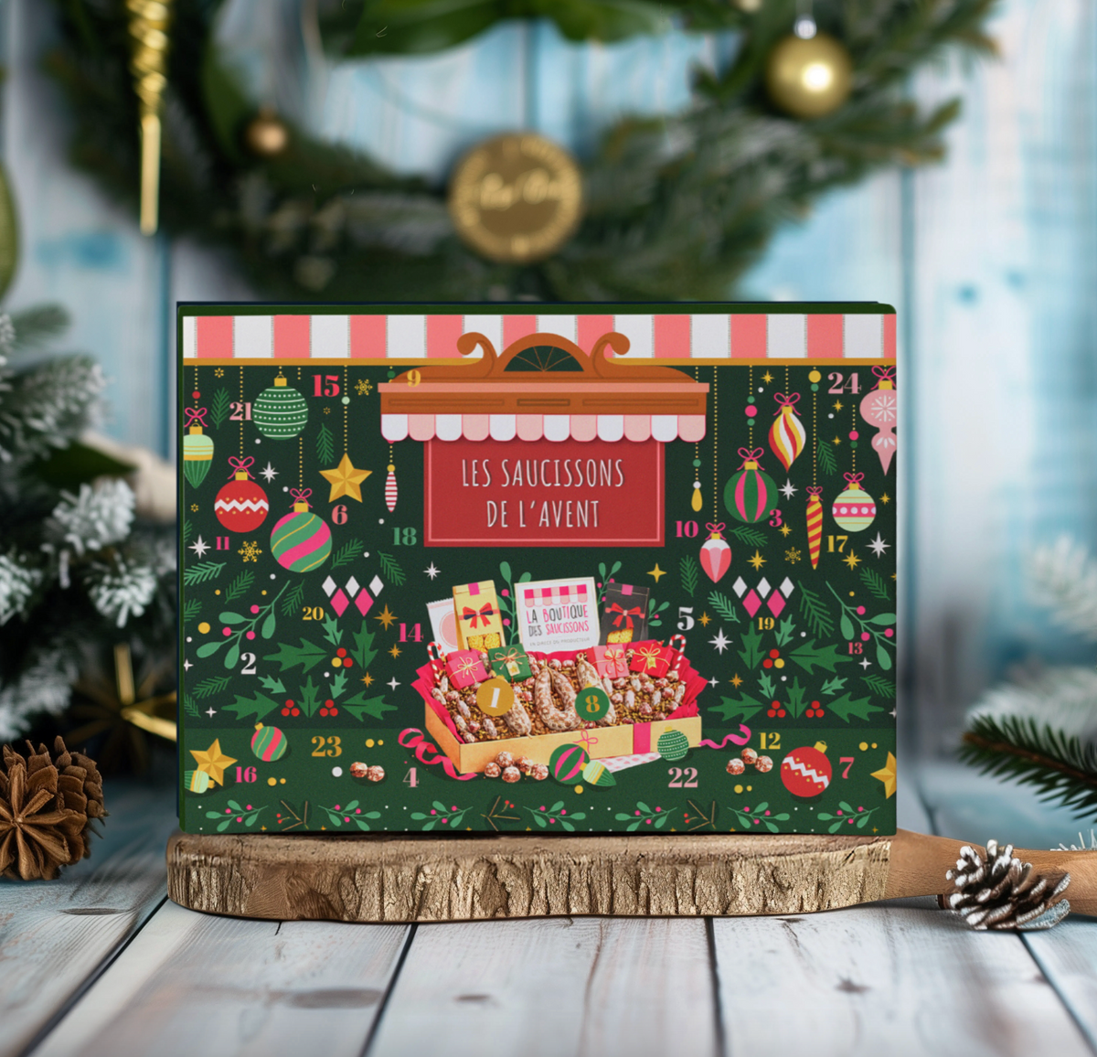 🎄 Calendrier de l'avent saucisson - Précommandes ouvertes