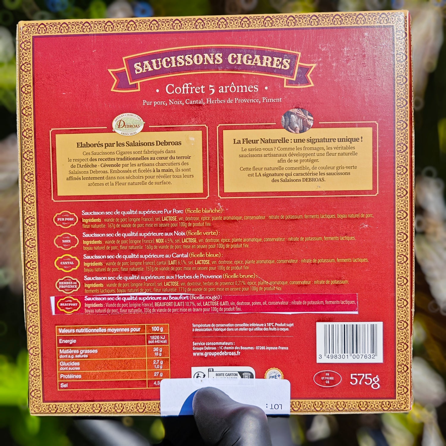 Coffret 5 saucissons