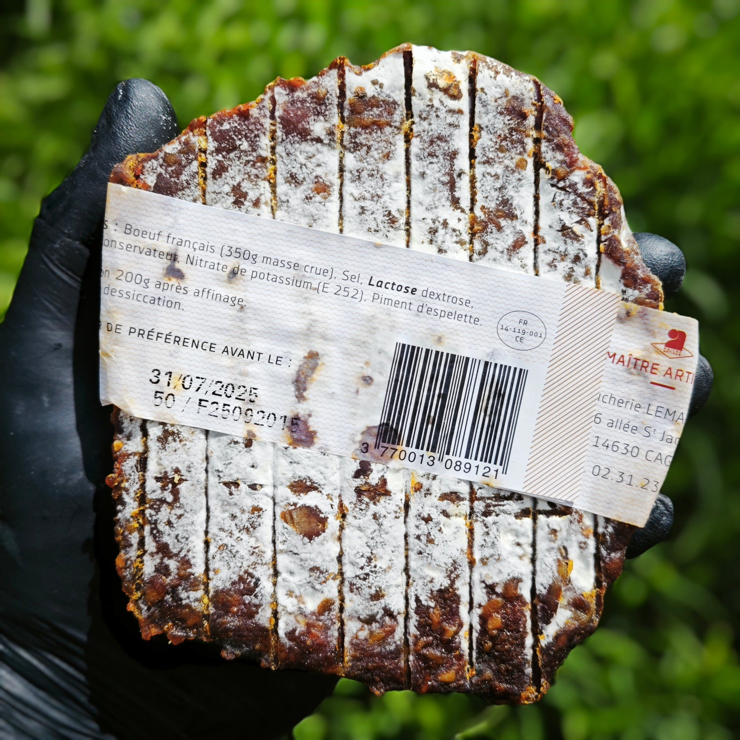 Saucisson au piment d'Espelette