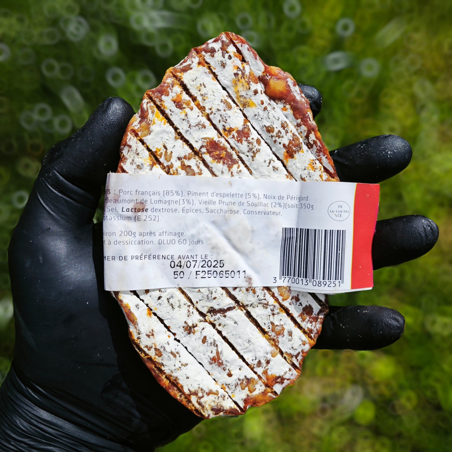 Saucisson Rugby Espelette et noix