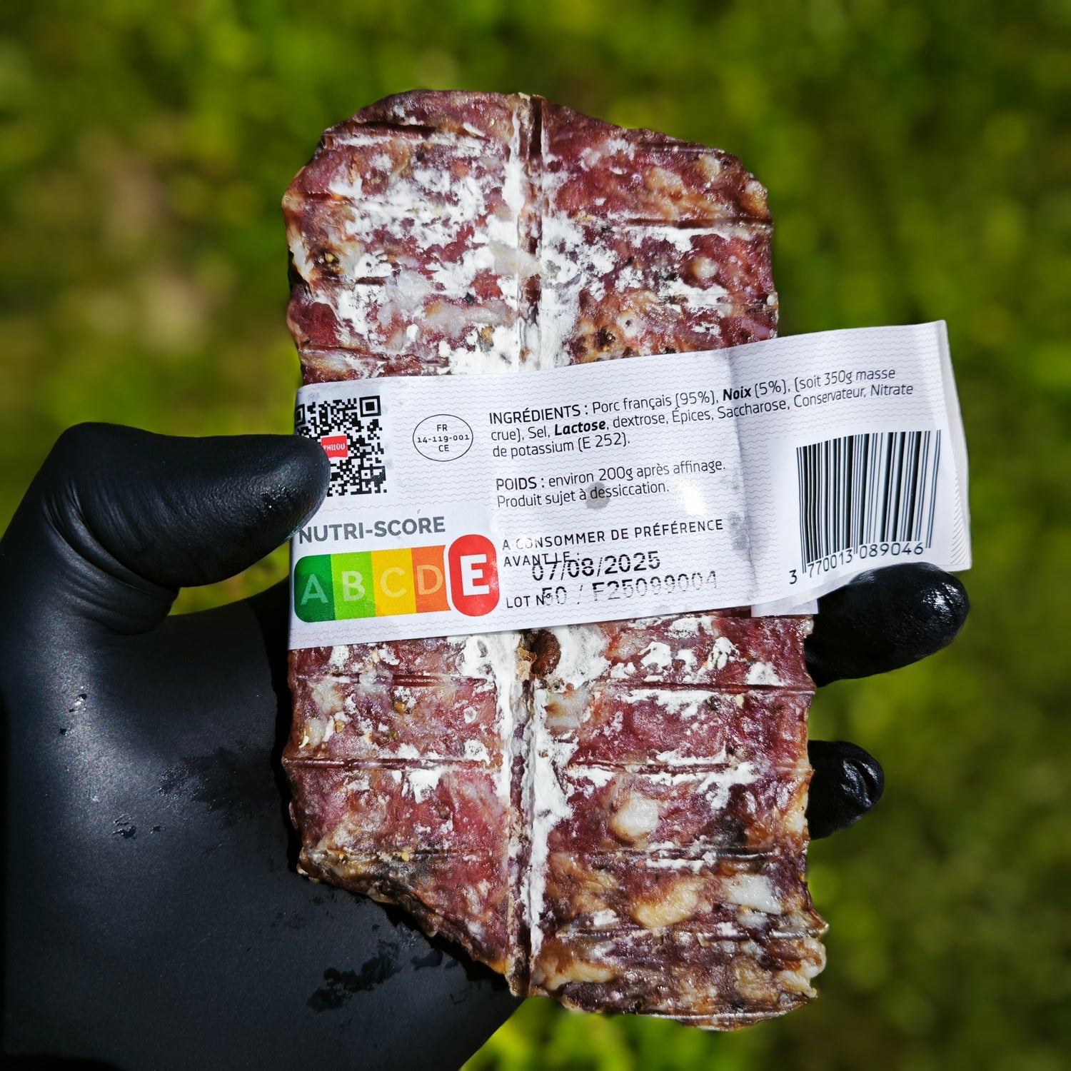 Saucisson aux noix