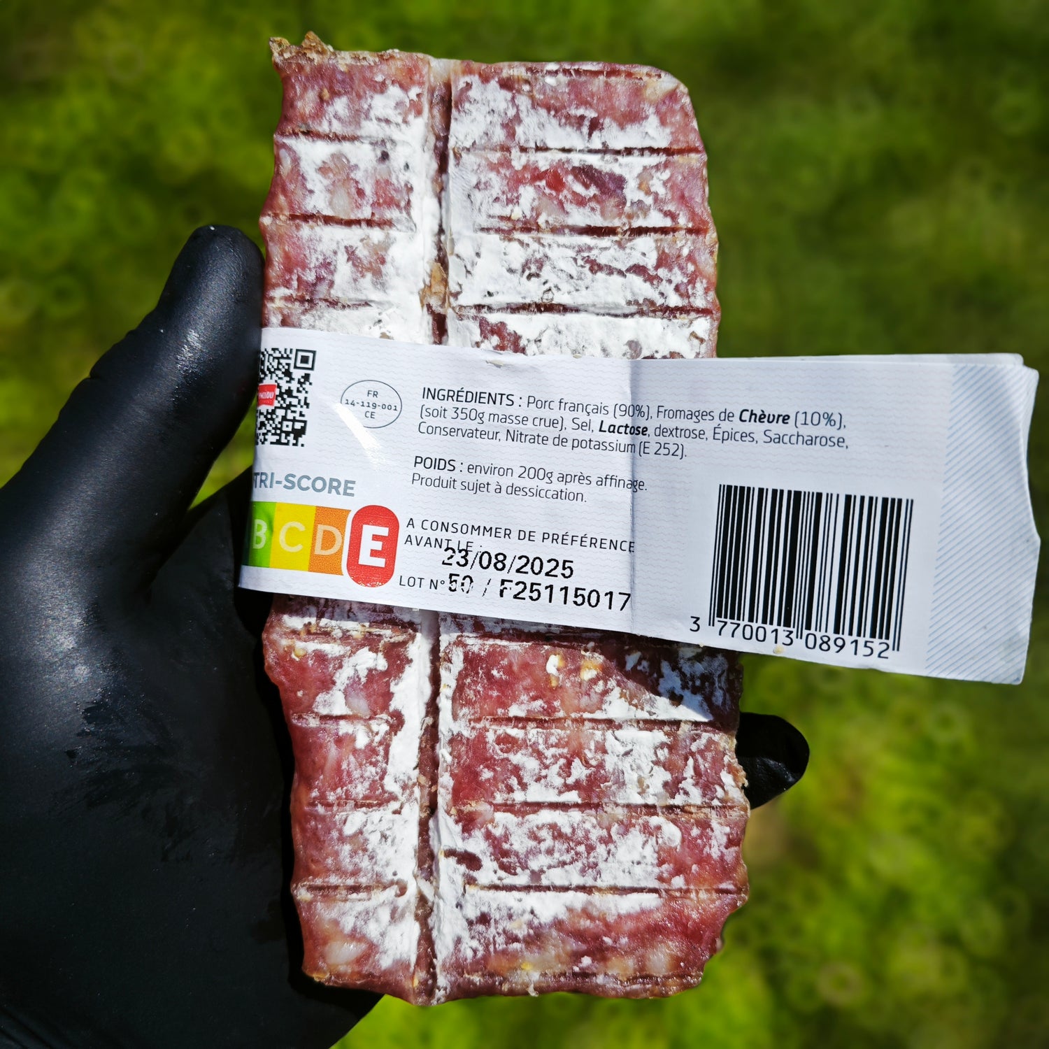 Saucisson au chèvre