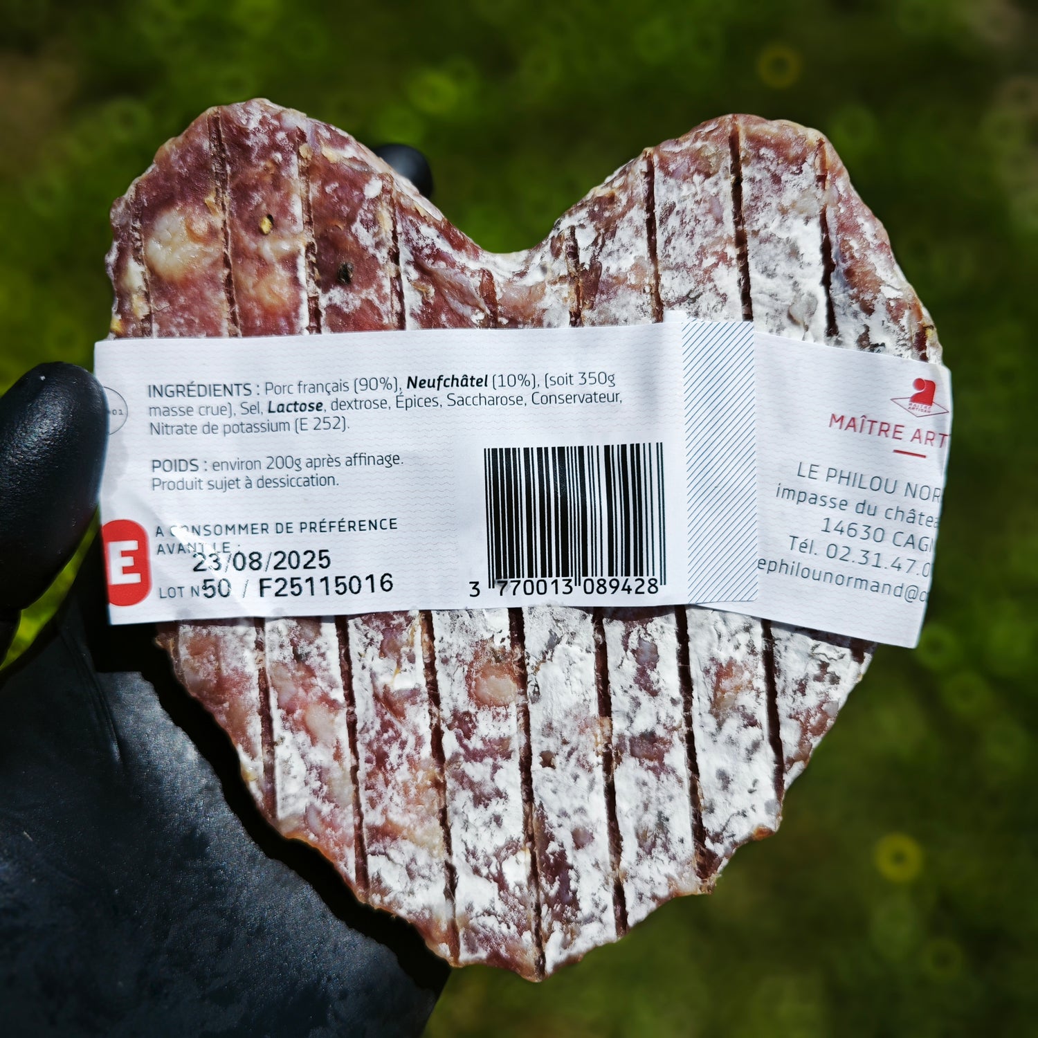 Saucisson au Neufchâtel