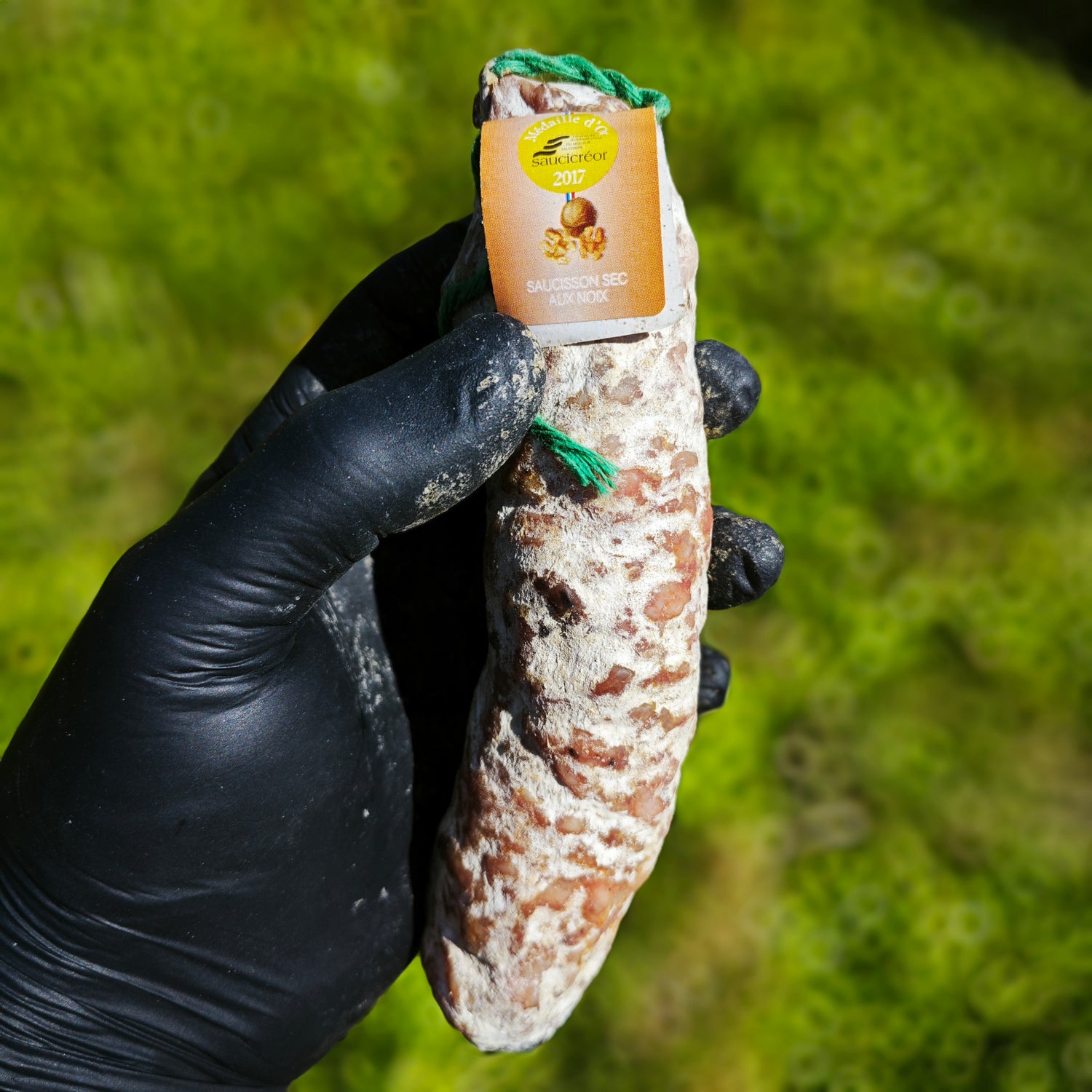 Saucisson sec aux noix