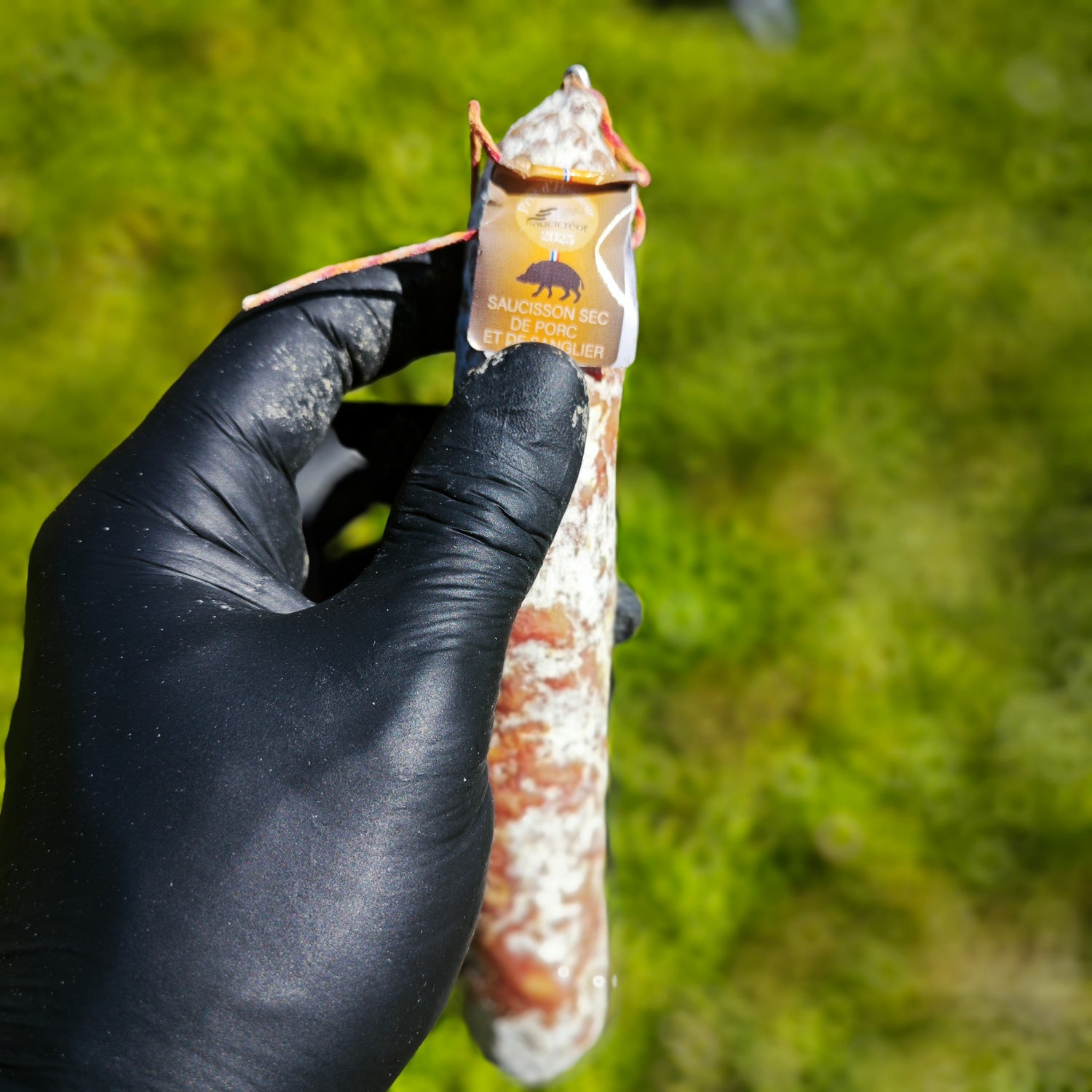 Saucisson sec porc et sanglier