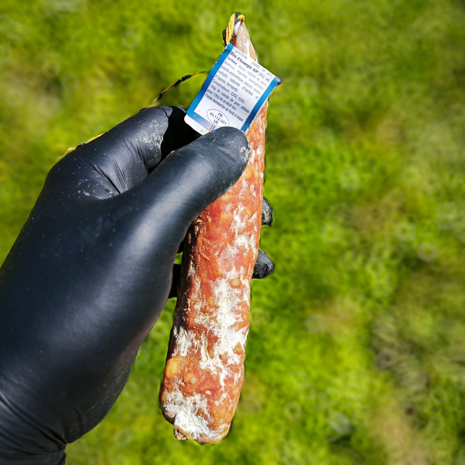 Saucisson sec au bleu d'Auvergne