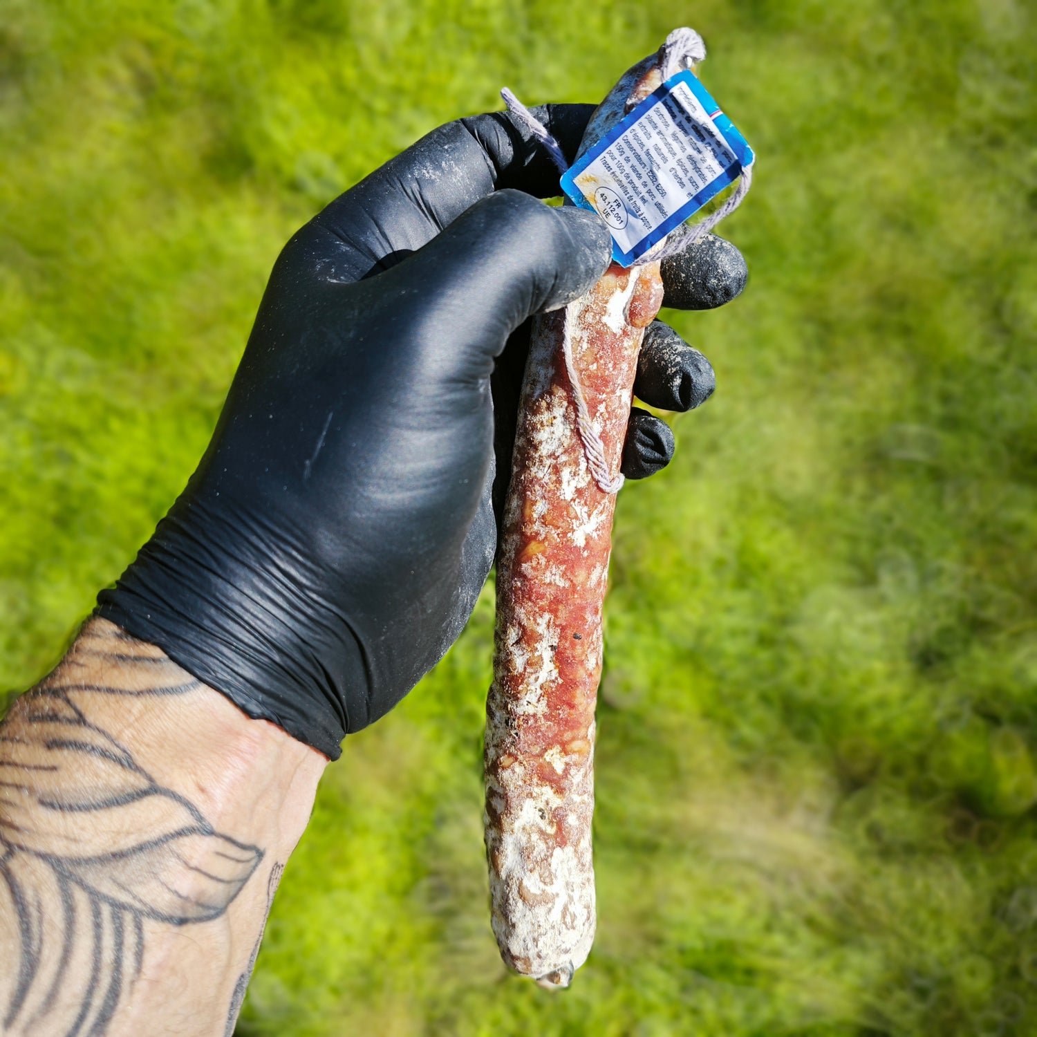 Saucisson sec au fromage de chèvre