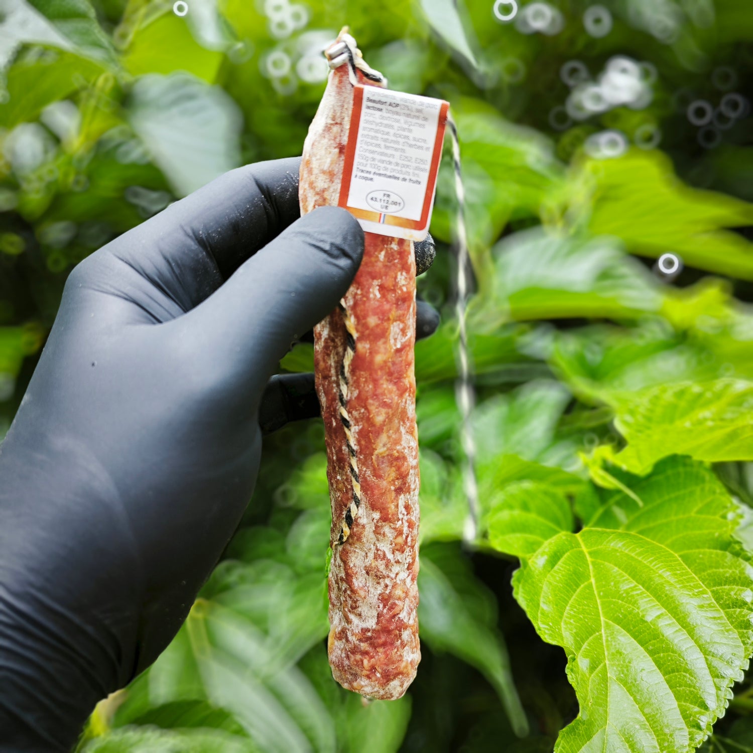 Saucisson sec au Beaufort