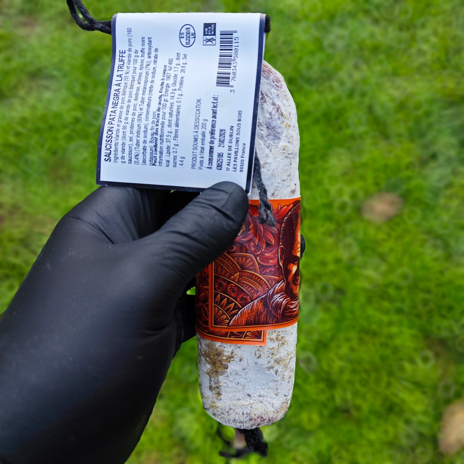 Saucisson Pata Negra à la truffe