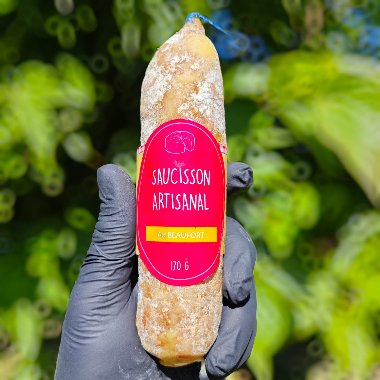 Saucisson sec au Beaufort