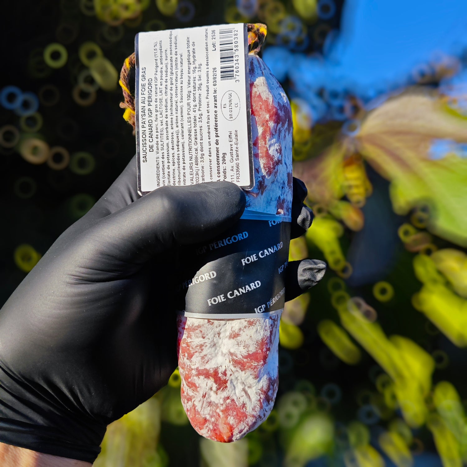 Saucisson au Foie gras du Périgord